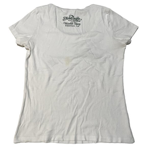HARLEY-DAVIDSON WOMANS SHIRT SIZE‎ LARGE WHITE F1